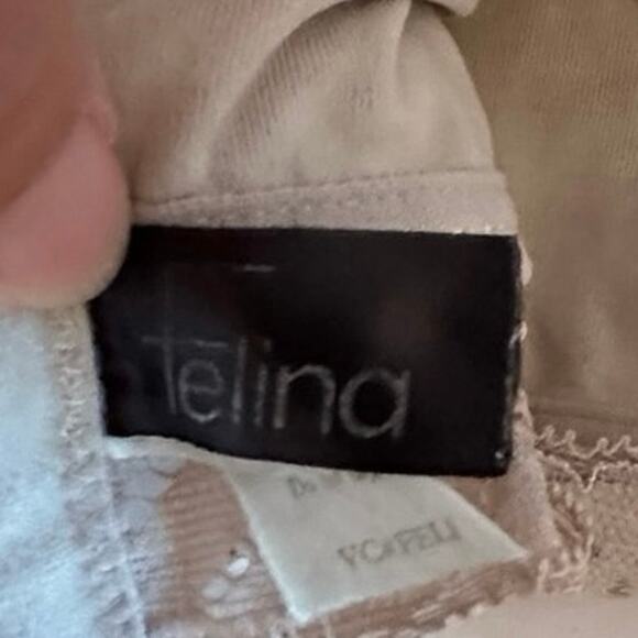 Felina Women's‎ Lace Wirefree Bra Adjustable Straps Neutral L - Picture 3 of 5
